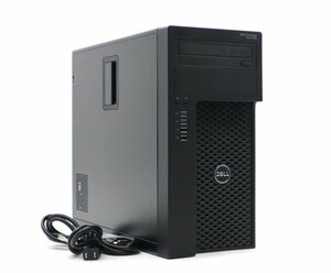 DELL Precision Tower 3620 Xeon E3-1240 v5 3.5GHz 16GB 256GB(新品SSD) Quadro M4000 DVD+-RW Windows10 Pro 64bit