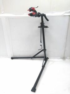 ♪メーカー不明 自転車用 メンテナンススタンド ワークスタンド 幅104cm 奥行き78cm 高さ100-155cm E032103D @180♪