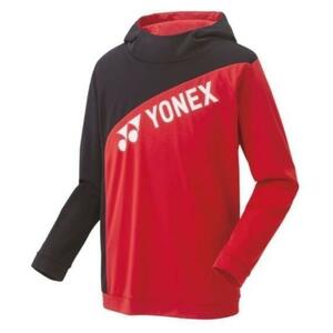 ★YONEX/ヨネックス★新品　S　パーカー フィットスタイル　サンセットレッド　静電気ガード 