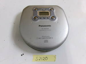 (S-2120)PANASONIC ポータブルCDプレーヤー SL-SX220 動作未確認 現状品