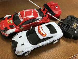 日本警察GT-R＆レースGTアウディ　トイラジ2種セット