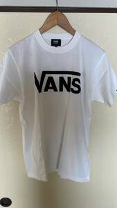 ☆売切☆vans/バンズ/ヴァンズ/半袖/Tシャツ/Mサイズ/ロゴ/ホワイト/ブラック/新品/メンズ/白/黒