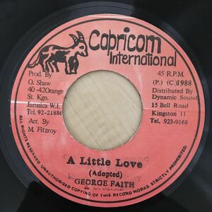 george faith-a little love