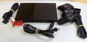 SONY プレイステーション2 PS2 SCPH-90000 メモリカード・コントローラー付き 動作確認済み#BB01345