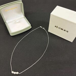 田崎真珠 TASAKI STERLING silver925 スターリング シルバー パール ネックレス 240210 ◎インボイス対応可◎