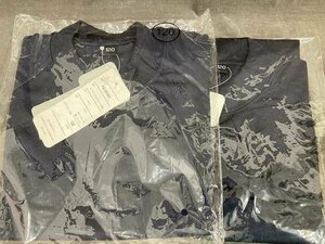12-01-A07 ■BZ Jr.Tネックアンダーシャツ 長袖 ネイビー 120㎝ ２枚セット 送料無料 未使用品