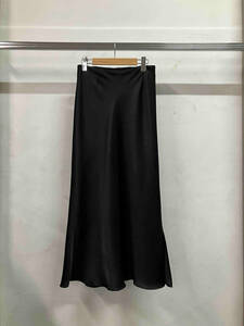 IENA イエナ23AW ダブルサテンスカート スカート サイズ38 ブラック