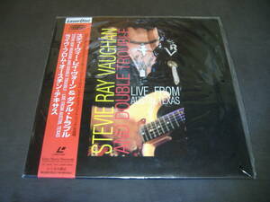 【中古LD】STEVIE RAY VAUGHAN AND DOUBLE TROUBLE/スティーヴィー・レイ・ヴォーン「LIVE FROM AUSTIN TEXAS」【処分品/ジャンク】