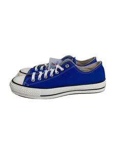 CONVERSE◆CANVAS ALL STAR J OX/made in japan/ローカットスニーカー/US8.5/ブルー