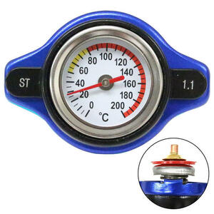 水温計付 ラジエーター キャップ 1.1k タイプA [ブルー] フォレスター/FORESTER SH5 2007/12-2009/01 エンジン型式/EJ20 ラジエター