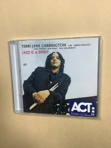 送料無料 TERRI LYNE CARRINGTON with HERBIE HANCOCK「JAZZ IS A SPIRIT」輸入盤 新品未開封品