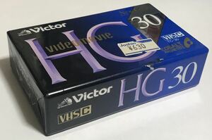 VHS-Cカセット　ビクター　TC-30HGD　新品、未開封 1本