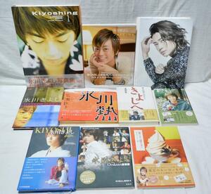 氷川きよしさん　まとめて　本10冊・DVD34本　ビデオ3本　CDとDVD1