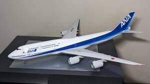 1/144 Revell製 B747-8 ANA塗装 LED組込 完成品