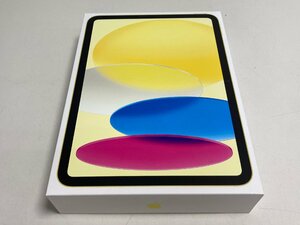 【★35-2839】■未開封■新品 Apple iPad 第10世代 64GB Model A2696 MPQ23J/A iPad Wi-Fi 64GB Yellow （4955）
