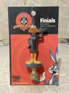 ☆1990年代/ダフィーダック/装飾フィギュア/ルーニーテューンズ/即決ビンテージUSA/Daffy Duck/Finials(90s/MOC) LT-021