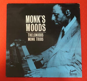 極美! UK Esquire PRLP 7159 オリジナル MONK’S MOODS / Thelonious Monk Trio RVG/Flat Edge