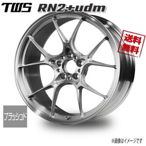 TWS TWS RN2+udm ブラッシュド 21インチ 5H120 10J+18 4本 60.1 業販4本購入で送料無料