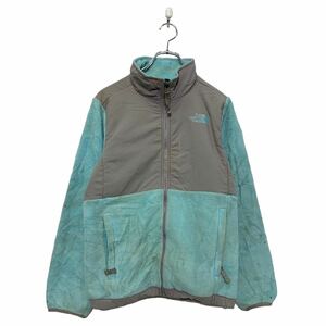 中古 古着 THE NORTH FACE フリースジャケット キッズ L ライトブルー グレー ノースフェイス ポーラテック 古着卸 アメリカ仕入 a509-6161