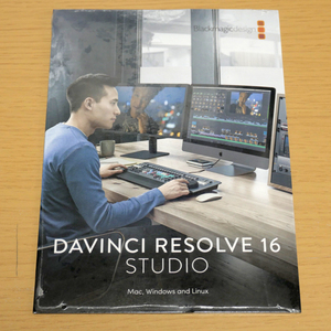 お買い得価格　DaVinci Resolve Studio アクティベーションコード　未使用・未開封　即決価格