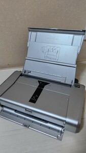 【動作品】Canon A4カラーモバイルプリンター　IP100 ポータブルキット　アダプター　非純正インク付