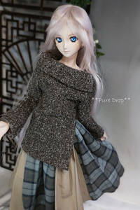 Pure Drop【casual line】■ざっくりニットセーター　 DD・SD・1/３bjd