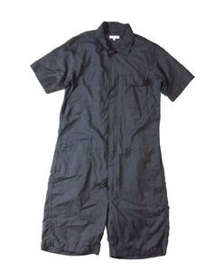 エンジニアードガーメンツ Engineered Garments ウール 半袖 つなぎ オールインワン ジャンプスーツ グレー メンズ M