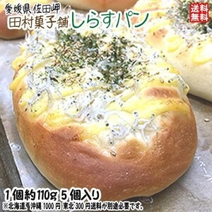愛媛 佐田岬 しらすパン 5個入 三代伝承の味 宇和海の幸問屋 送料無料