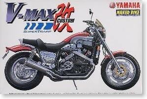 青島文化教材社 1/12ネイキッドバイクNo.38 ヤマハV-MAX改スーパートラップ