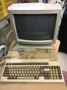 ★☆【中古】NEC PC-9801UV11 本体 + キーボード + モニター PC-KD854N ☆★