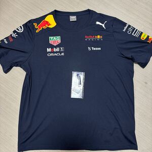 非売品グッズ付 正規品 PUMA レッドブル レーシング Tシャツ XL フェルスタッペン ペレス RB 角田裕毅 日本GP 鈴鹿 プーマ ホンダ