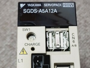 安川電機　ＡＣサーボパック　SGDS−A5A12A　サーボドライバー　中古品　動作未確認　Yaskawa　生産終了品