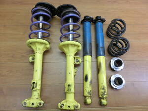 BMW E36 M3 BILSTEIN ビルシュタイン サスペンション ショック リア 社外 アジャスター バネ 1台分 セット