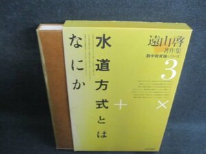 遠山啓著作集3　水道方式とはなにか　日焼け有/IDG