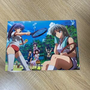 CLANNAD テニス　ラミネート　A4サイズ　加工品　dいろ