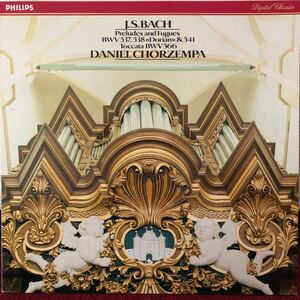 LPレコード J.S.BACH DANIEL CHORZEMPA 416-363-1 海外版　レトロ　ヴィンテージ