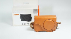 SONY ソニー LCJ-WD レザーケース 元箱 DSC-WX350 WX300用/9439