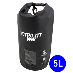 JETPILOT(ジェットパイロット)　VENTURE 5L DRY SAFE BAG　ウォータープルーフバッグ　Matt Black（5リッター）＃ACS21908