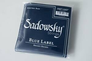 【new】sadowsky / SBN40B Blue 5弦用ニッケル弦 【GIB横浜】