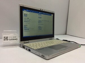 ジャンク/ Panasonic CF-RZ6RDRVS Intel Core i5-7Y57 メモリ8.19GB SSD256.06GB 【G20043】