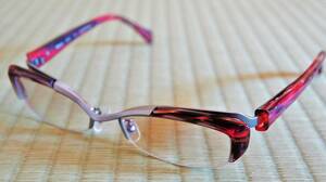 REAL　R0801　カラー08　三光工学　リアル　メガネ　眼鏡　大人気　名作　激レア　廃番　生産終了
