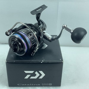 ττ DAIWA ダイワ スピニングリール 箱付16キャタリナ5000H 059587 やや傷や汚れあり