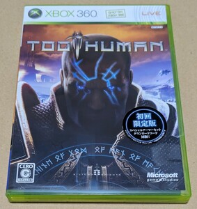 【美品ディスク無傷】【Xbox360】 Too Human -トゥー ヒューマン- （初回限定版）