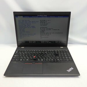 1円～【ジャンク】Lenovo ThinkPad P52s Core i7-8550U 1.8GHz/8GB/SSD128GB/15インチ/OS無【栃木出荷】