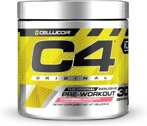 Cellucor, C4 セルコア C4 オリジナル ストロベリーマルガリータ 60サービング 390g