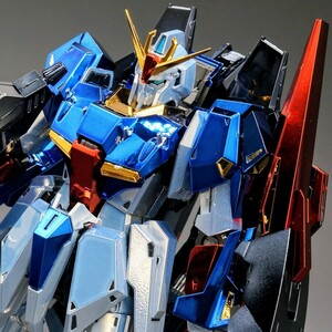 完成品【メッキ仕様】MG Z ガンダム ver.Ka 機動戦士Zガンダム ゼータガンダム ガンプラ プラモデル 限定 HG RG PG