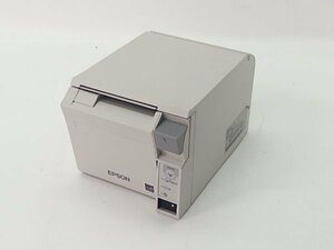 ■β EPSON/エプソン サーマルプリンタ TM-T70Ⅱ 541 M296A USB/DM-D/DK/印字良好/58mm オートカッター付 【Aランク】【0519-02】