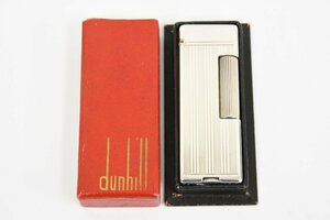 dunhill ダンヒル PAT.2102108 STERLING SILVER 925 オイルライター NC刻印 箱付 喫煙具 20792517