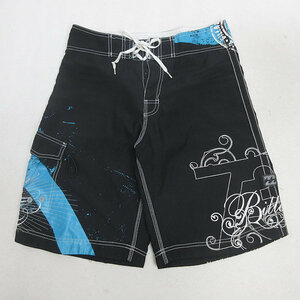 D■ビラボン/Billabong ボードショーツ/サーフショーツ【31】黒/MENS/75【中古】