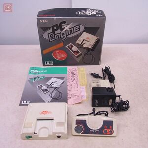 動作品 PCE PCエンジン 本体 PI-TG001 PCEngine NEC 日本電気 箱説付【20